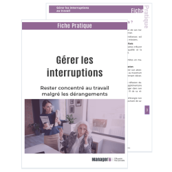 Gérer les interruptions au travail