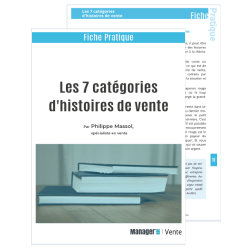 Les 7 catégories d'histoires de vente