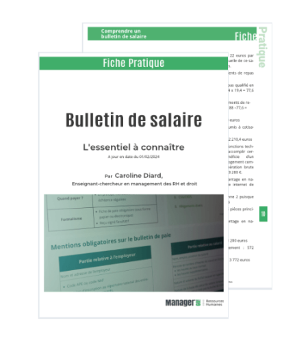 Bulletin De Salaire Pdf - Fiche Pratique à Télécharger