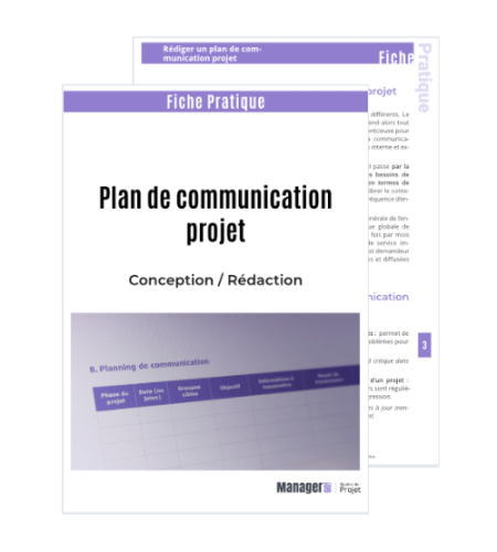 Fiche pratique "Rédiger un plan de communication projet" en PDF