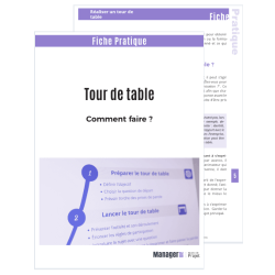 Réaliser un tour de table