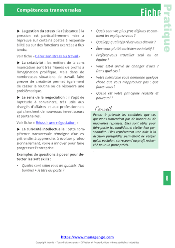 Compétences  transversales : utilité pour les RH-9