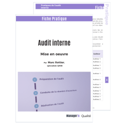 Audit interne : mise en oeuvre  