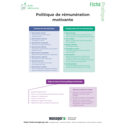 Bâtir une politique de rémunération : fiche pratique à télécharger