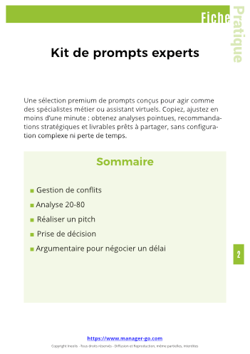Kit Modèle de Prompt complet + Bonus + maj 1an-15