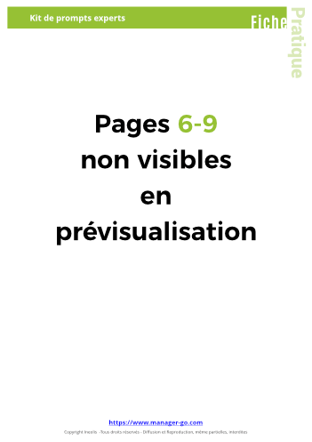 Kit Modèle de Prompt complet + Bonus + maj 1an-19