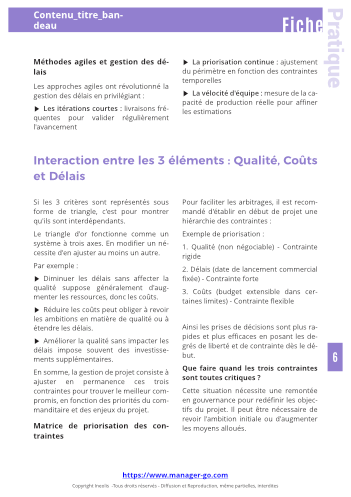 Triangle d'or : mise en œuvre en gestion de projet-7