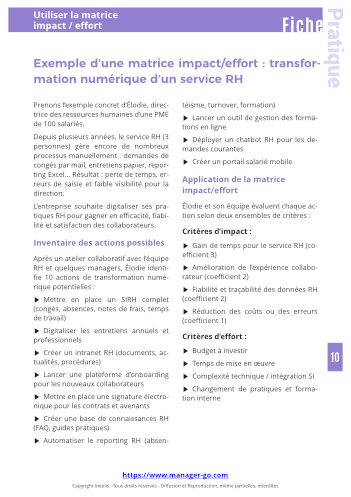 Matrice impact/effort : mode d'emploi-10