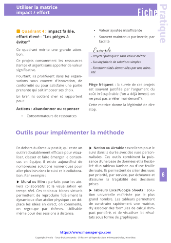 Matrice impact/effort : mode d'emploi-6