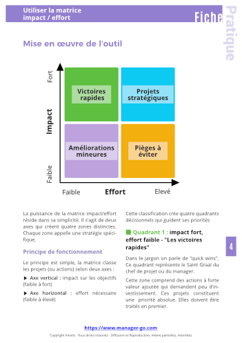 Matrice impact/effort : mode d'emploi-4