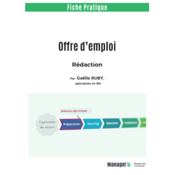 Rédaction d’une offre d’emploi Rédaction d’une offre d’emploi