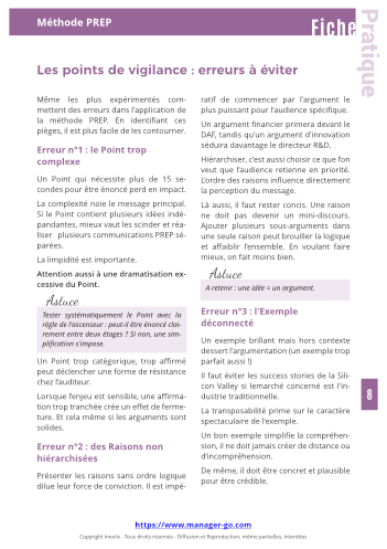 Méthode PREP : argumentation express-9