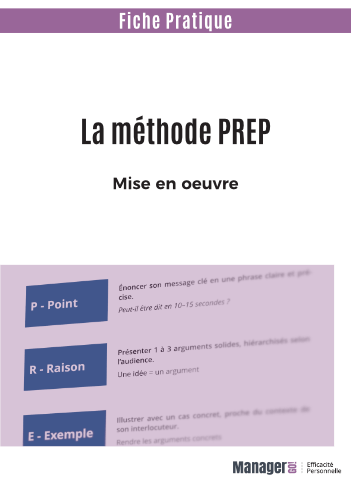 Méthode PREP : argumentation express