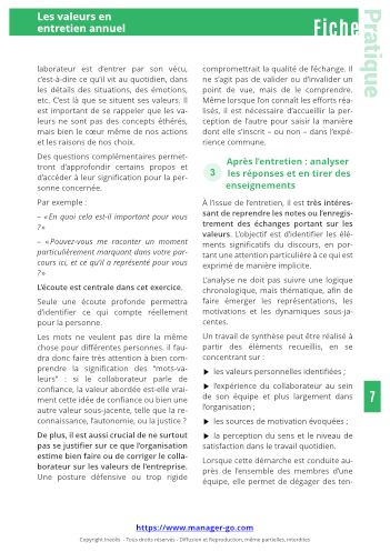 Entretien annuel : intégrer les valeurs-7