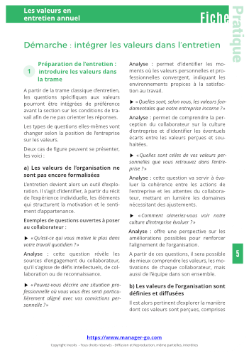 Entretien annuel : intégrer les valeurs-5