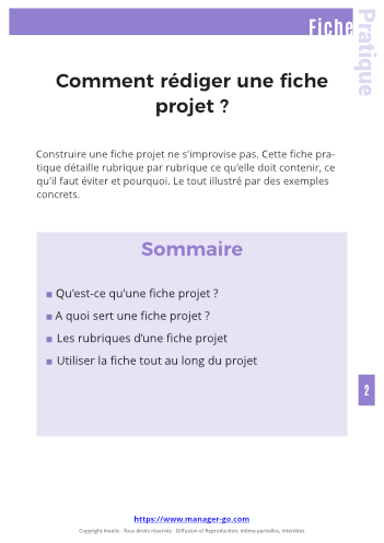 Fiche projet : méthode complète + modèle Word prêt à l'emploi-3