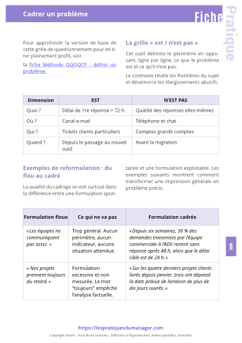 Cadrer un problème-9