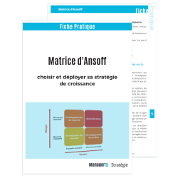 Matrice d'Ansoff : fiche pratique PDF stratégie de croissance