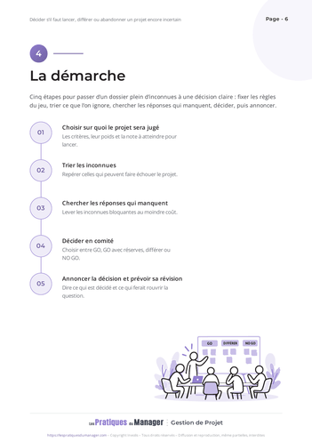Projet incertain - GO / NO GO : lancer, différer ou abandonner-8