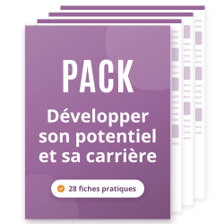 Pack "Développer son potentiel et sa carrière" : sélection de fiches pratiques