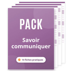 Pack "Savoir communiquer" - fiches pdf à télécharger